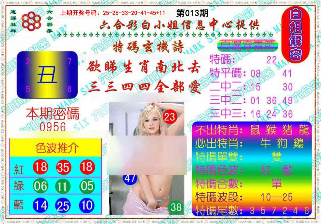 013期白姐解密[图]