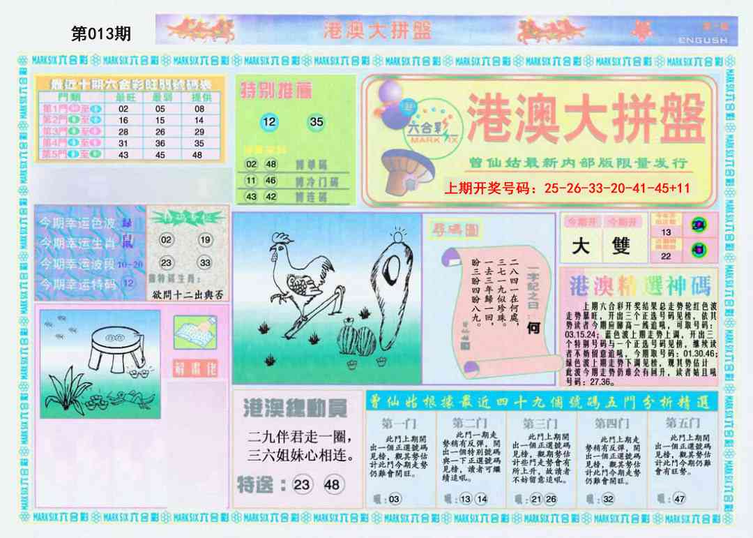 013期港澳大拼盘A[图]