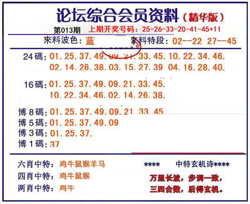 013期综合会员资料[图]
