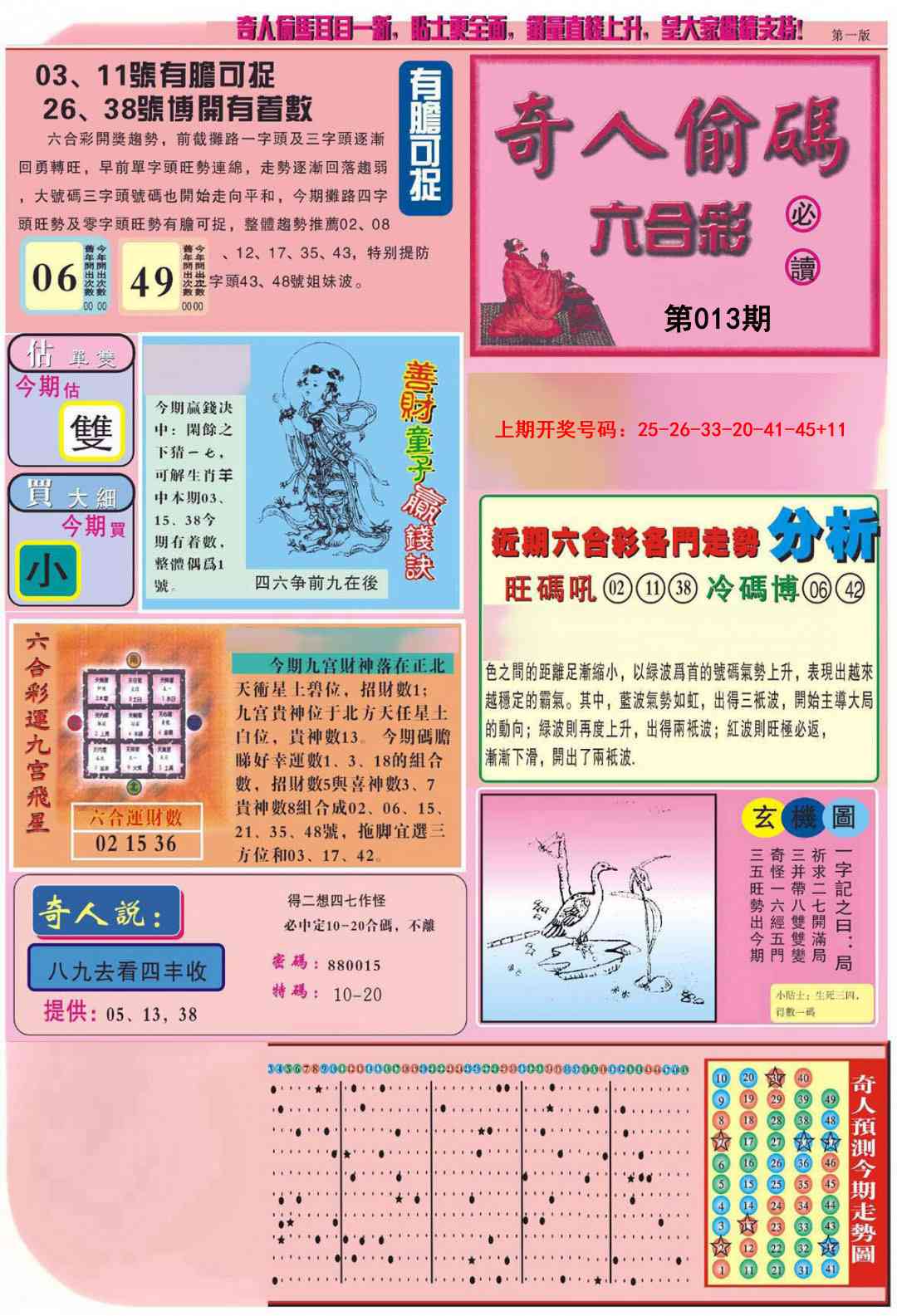 013期老奇人偷码A[图]