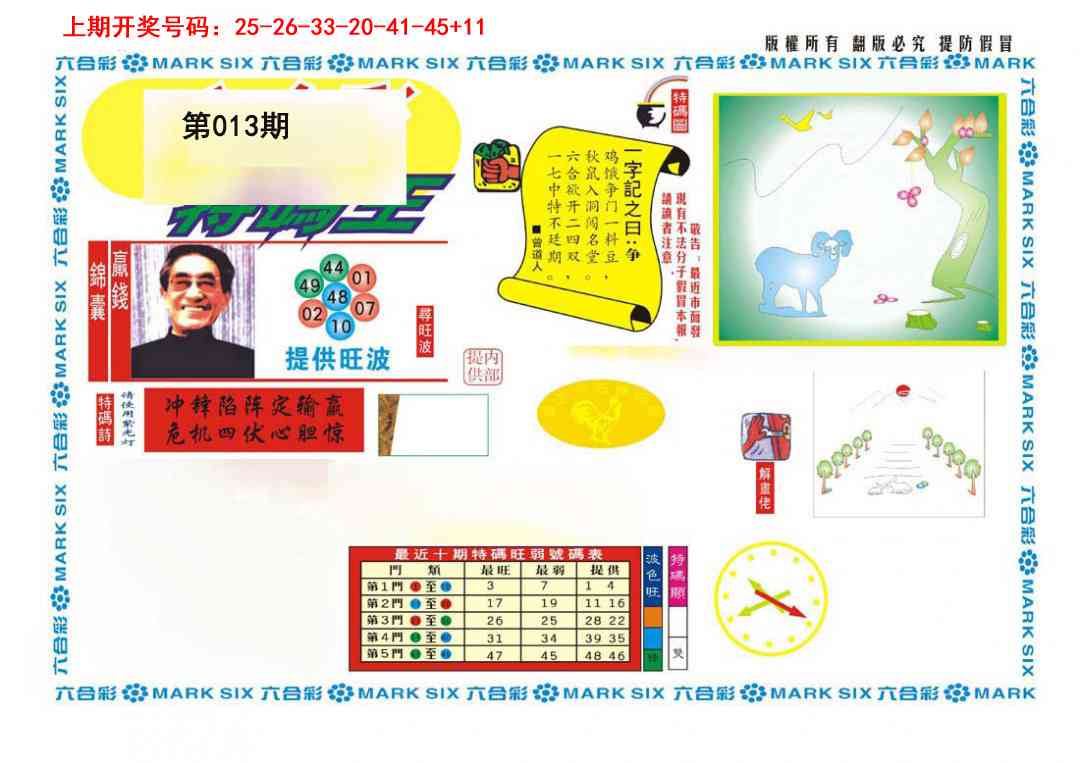 013期新特码王[图]