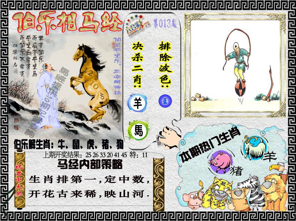 013期伯乐相马经[图]