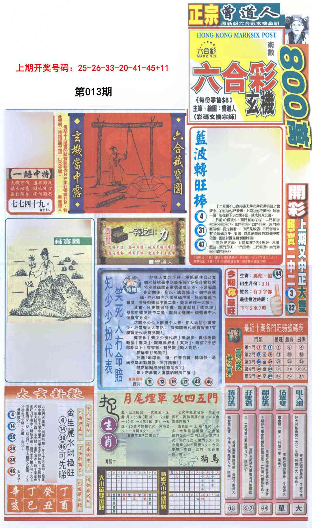 013期新报跑狗A[图]