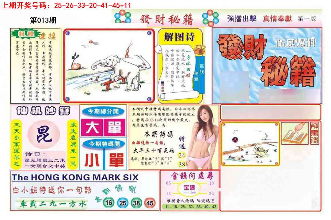 013期发财秘籍A[图]