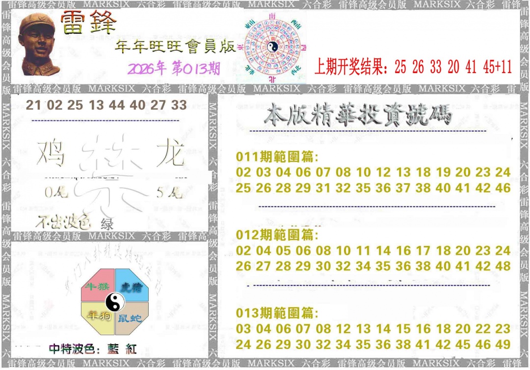 013期雷锋鼠年旺旺版[图]