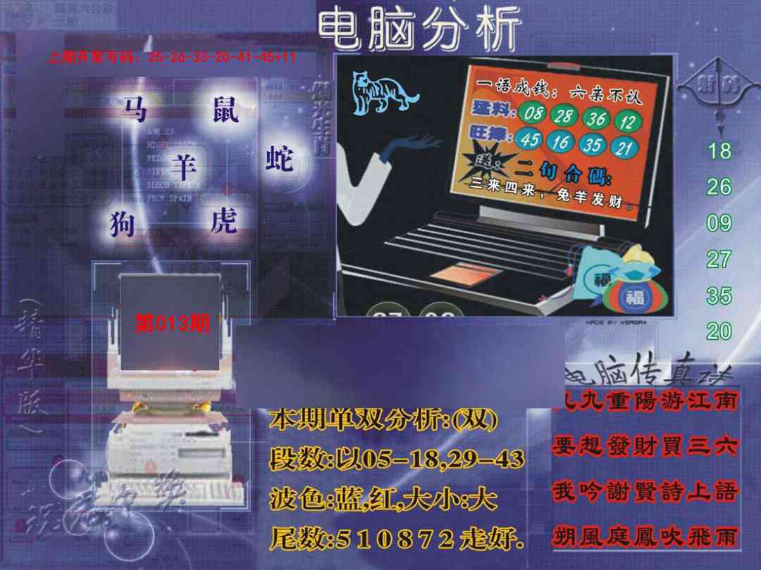 013期正版电脑分析贴士報[图]