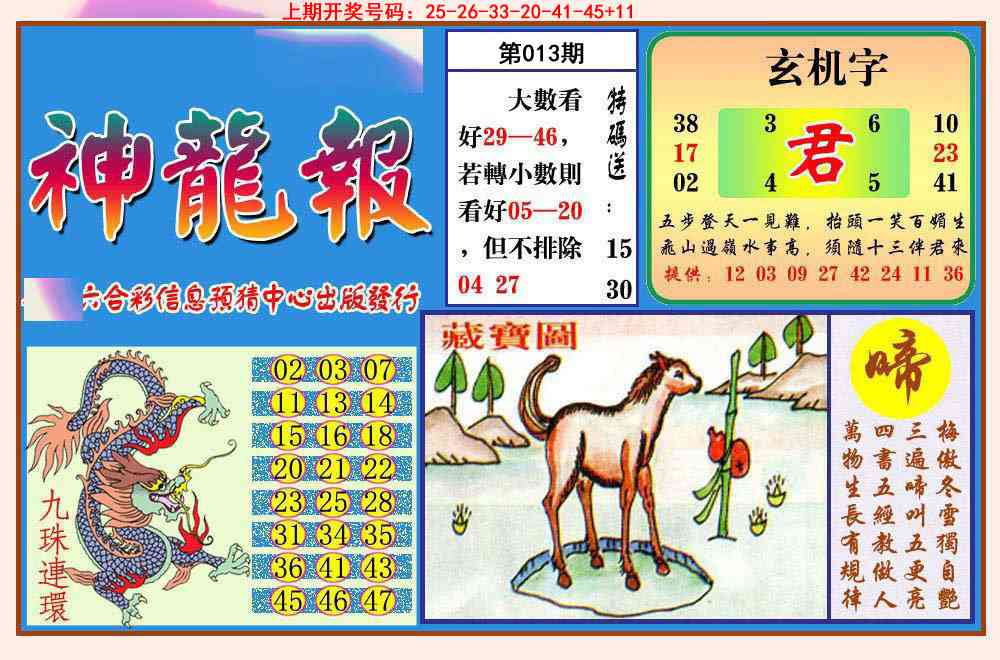 013期神龙报[图]