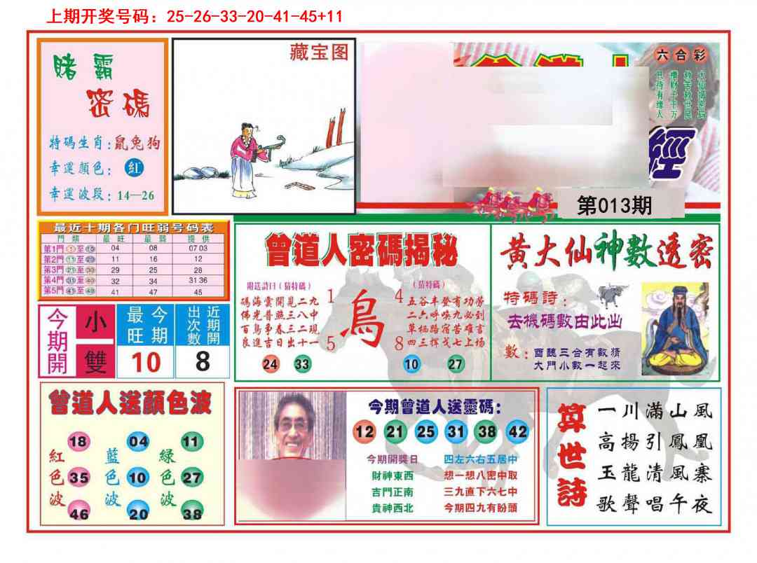 013期赢钱一经[图]