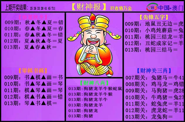013期紫财神[图]