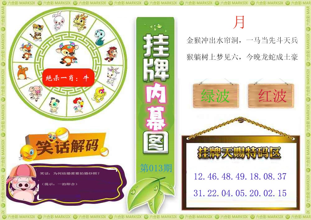 013期挂牌内幕图[图]