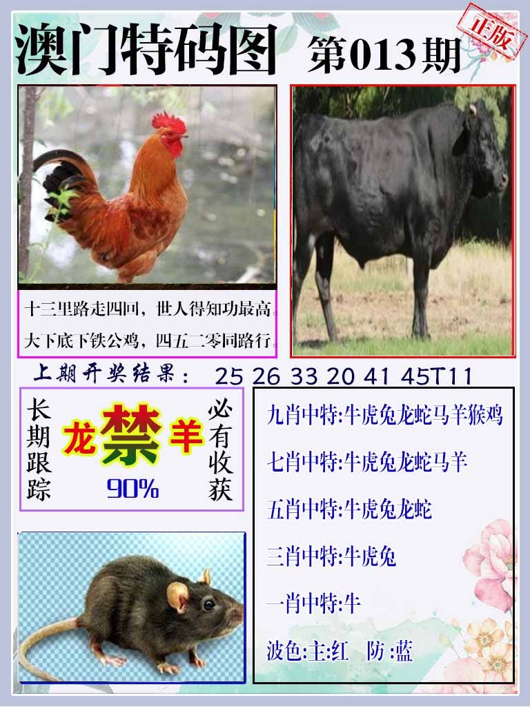 013期特码图[图]