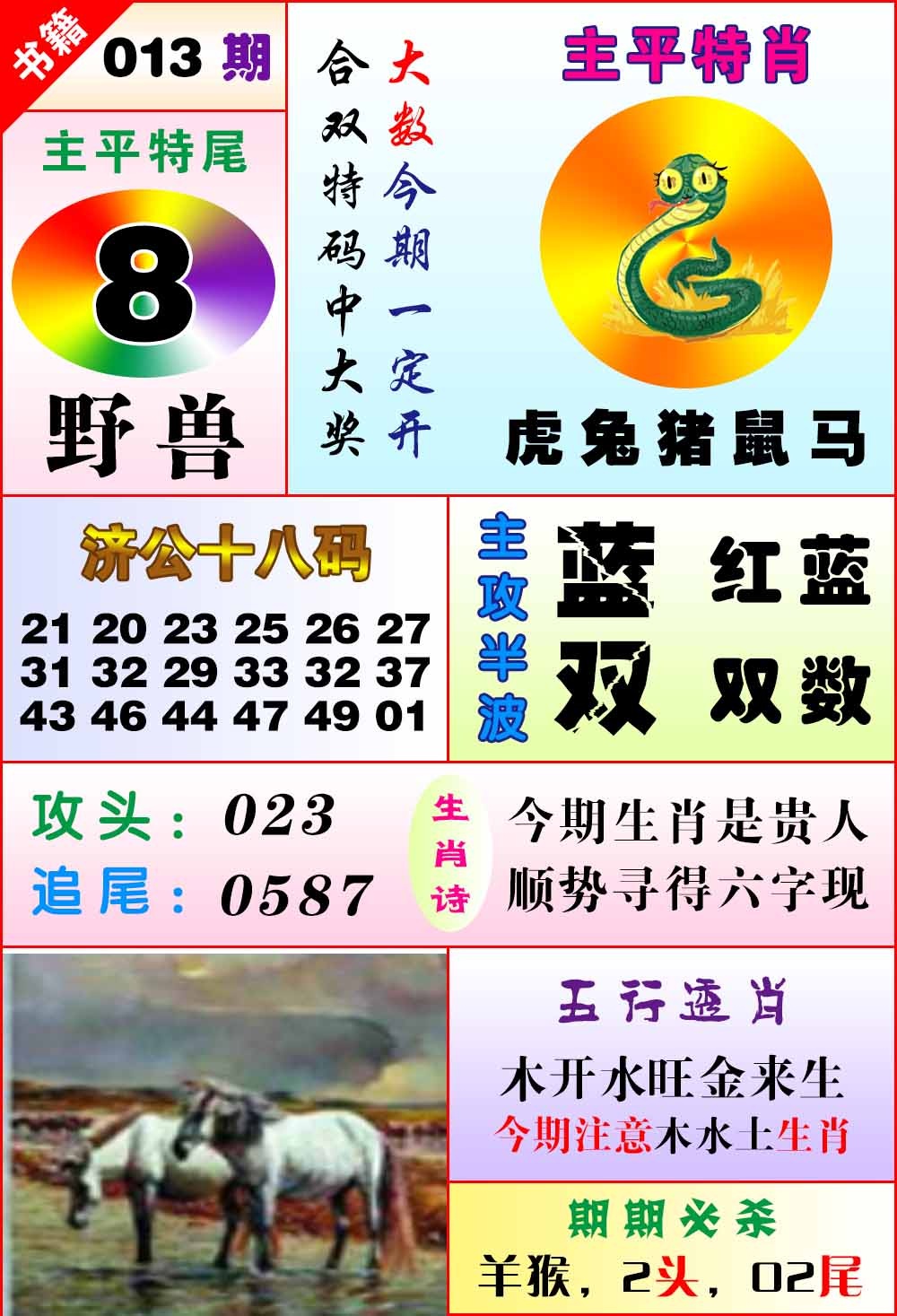 013期澳门狗头铡[图]