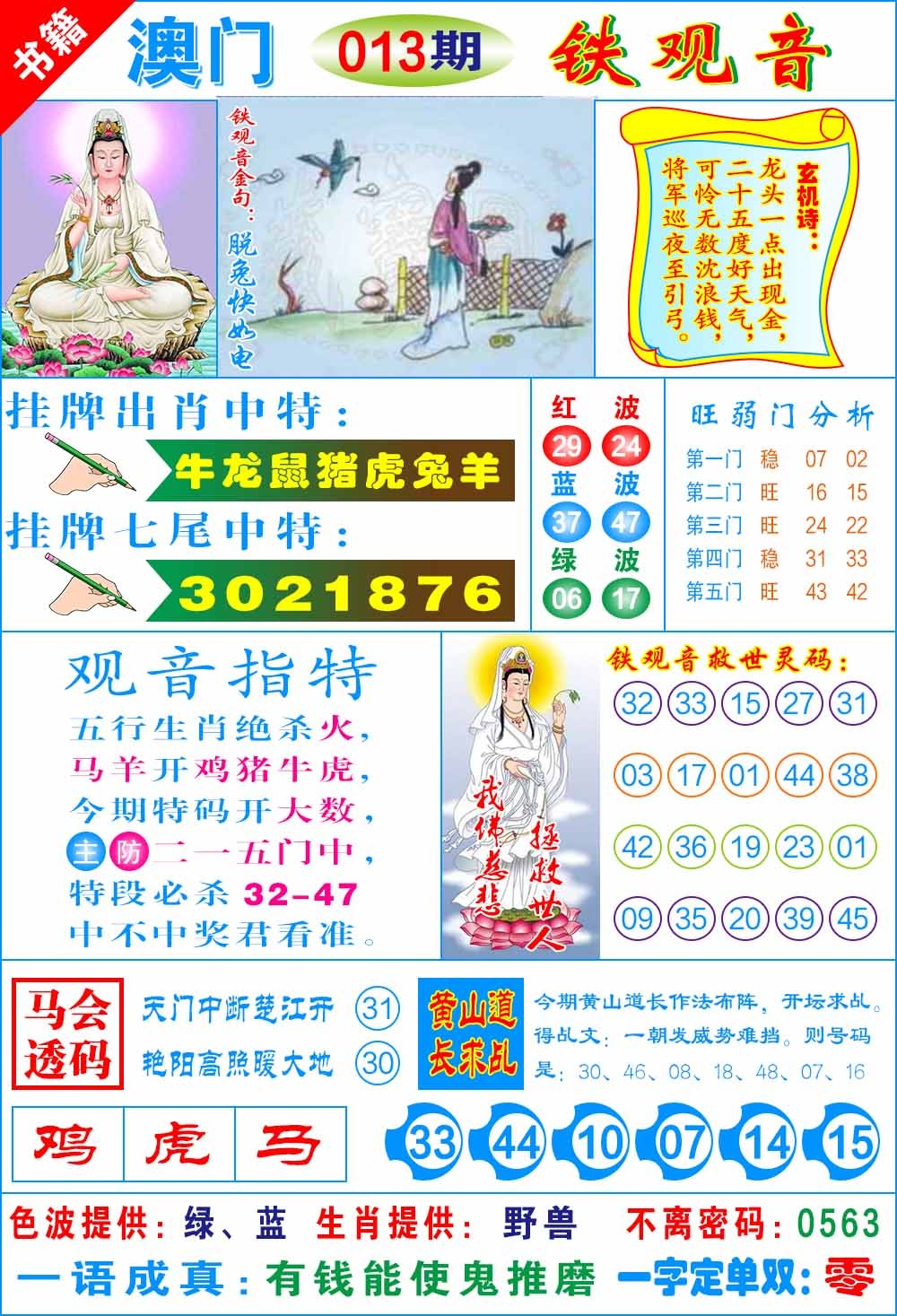 013期澳门铁观音[图]