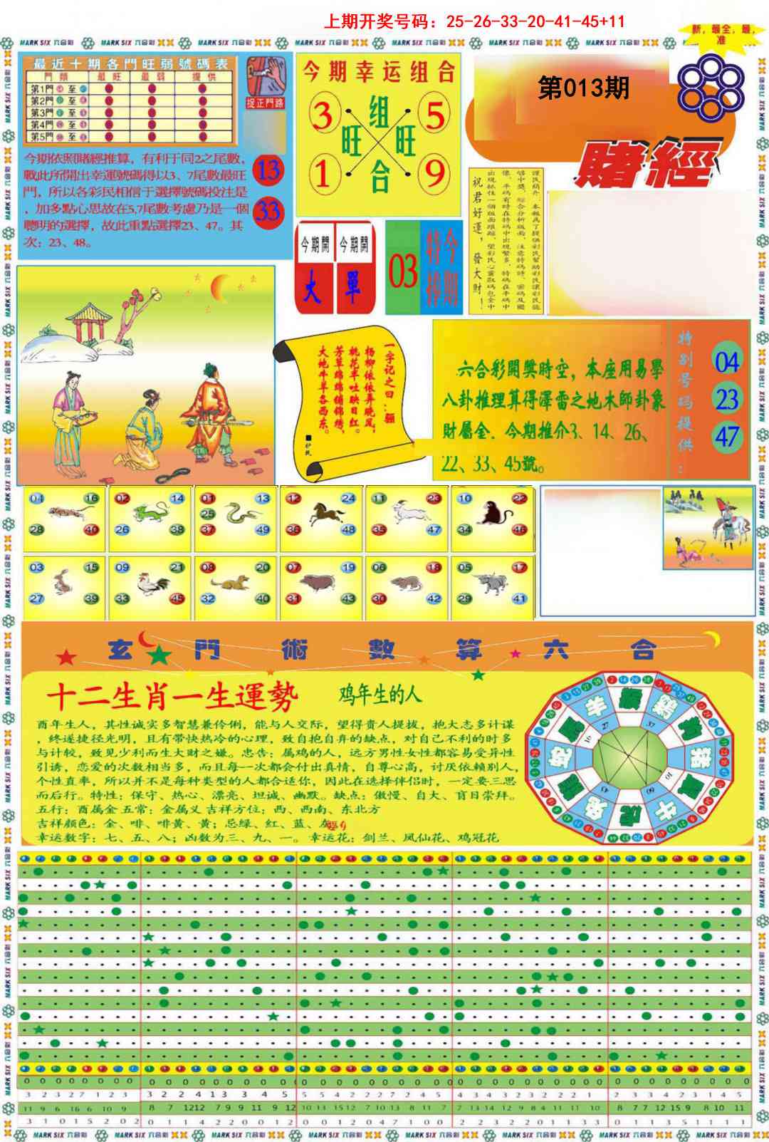 013期九龍赌经A(推荐)[图]