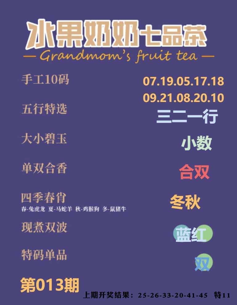 013期七品茶[图]